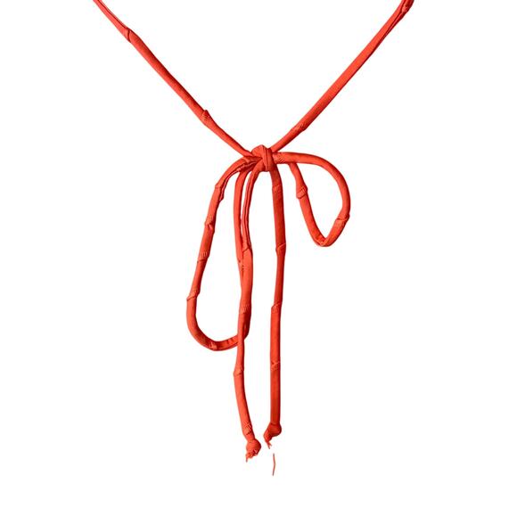 SOHO Apparel Ltd. Sleeveless Coral Dress w/ Adjustable Waist Tie, Size M, NWT! - Picture 3 of 4